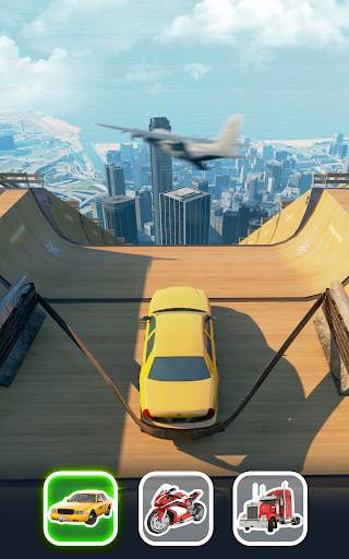 Mega Ramp Car Jumping screenshot 8