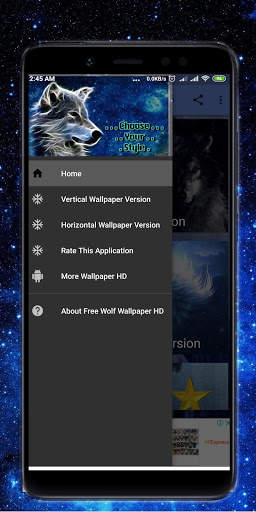 Free Wolf Wallpaper HD screenshot 1