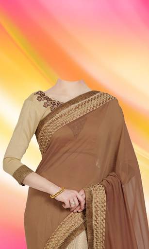 Women Saree Photo Suit screenshot 8