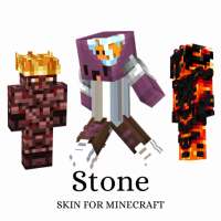 Skin Stone for Minecraft Pocket Edition MCPE logo