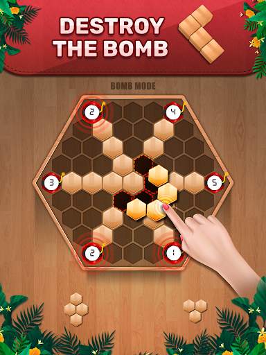 Wooden 100 Block Puzzle - Classic Wood Brain Game screenshot 7