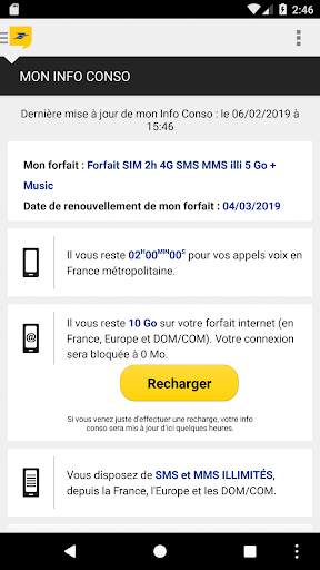 Mon Espace La Poste Mobile screenshot 2