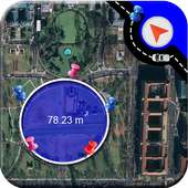 Geo Area Calculator and Gps Distance Measurement icon