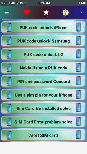 Sim Puk Code screenshot 2