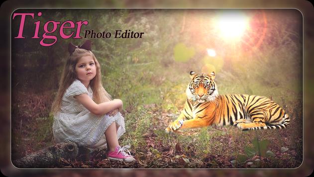 Tiger Photo Editor - Tiger PhotoFrames 3 تصوير الشاشة