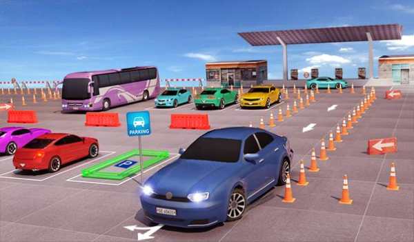 Real Bus Drive Parking Game screenshot 11