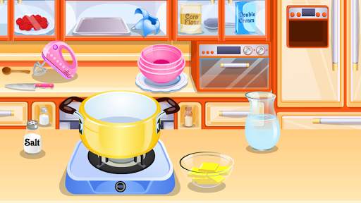 cook cake with berries games screenshot 1