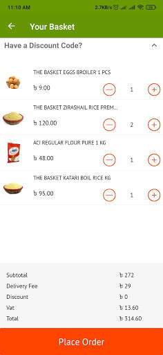 The Basket - Grocery Shopping Mobile App screenshot 6