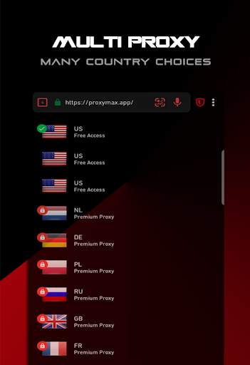 ProxyMax Proxy Browser Unblock Websites 2021 screenshot 3