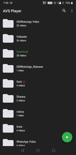 GReeN Player :All Video Player screenshot 1