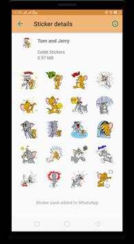 Tom & Jerry WAStickerApps : Stickers for Whatsapp screenshot 3
