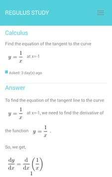 Question and Answer,  Homework Help -Regulus Study скриншот 4