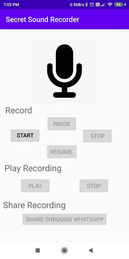 Secret Sound Recorder screenshot 2