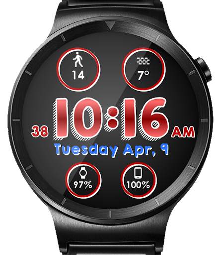 Line Face HD Watch Face Widget & Live Wallpaper screenshot 13