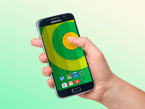 Material Circle Free Live Wallpaper screenshot 2