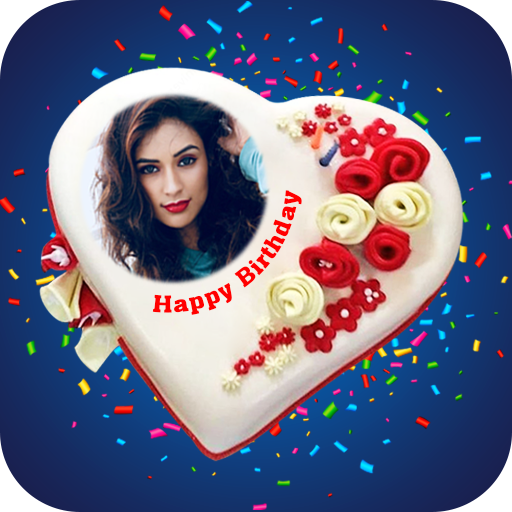 Birthday Cake with Name and Photo on Cake 2020 icon