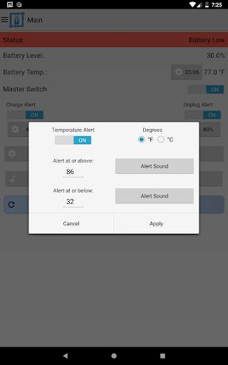 Battery Alert 40-80 Lite screenshot 10