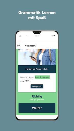 Der DEUTSCH PERFEKT TRAINER screenshot 5