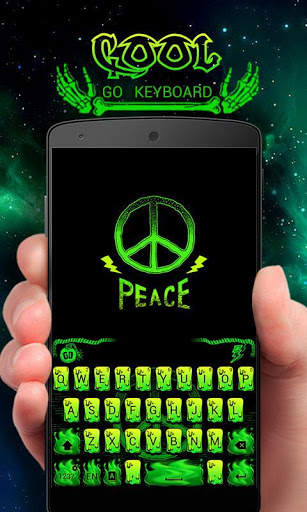 Cool GO Keyboard Theme & Emoji screenshot 1