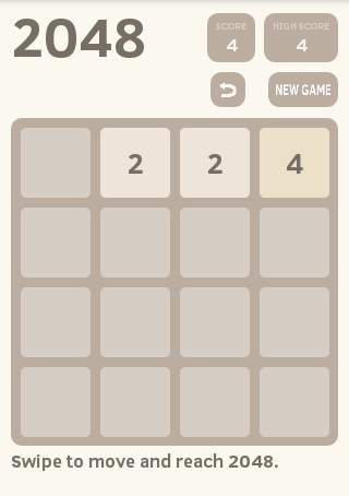 2048 Original Game screenshot 2