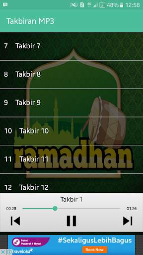 Takbir MP3 - Takbiran Offline screenshot 2