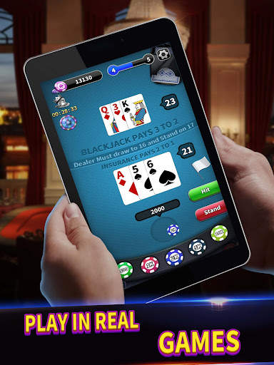 BlackJack 21 lite offline game screenshot 9