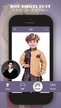 Boy Dhoti Photo Editor screenshot 3