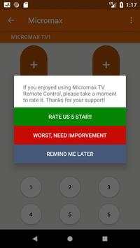 Micromax TV Remote Control 8 تصوير الشاشة