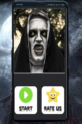 Scary Nun Fake Video Call-Nun game Simulation screenshot 2