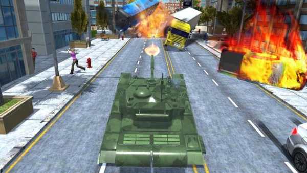 City Tank Traffic Driving screenshot 4
