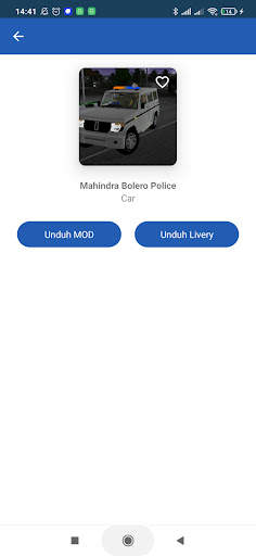 Mod Bussid Mahindra Car screenshot 5
