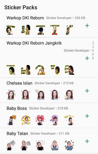 Kumpulan Sticker Artis Cute Cool for WAStickerApps screenshot 2