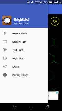 Brightest Flashlight : BrightMe! screenshot 1
