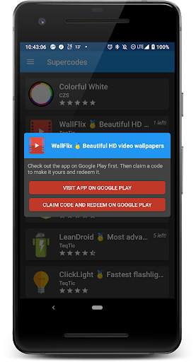 Supercodes 🥇 Free app promo codes screenshot 2