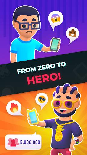 Idle Tiktoker: Get followers and become celebrity screenshot 4