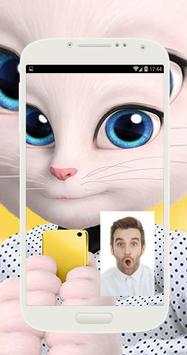 Video Call Talking Cat Angela screenshot 2