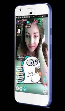 Free Chat Video Call BIGO Live For Tips screenshot 1