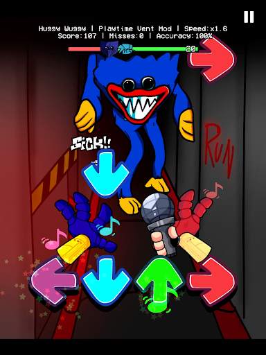 Playtime with huggy toy in FNF screenshot 1