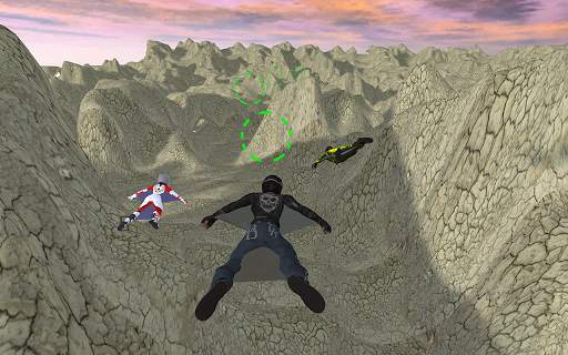 Wingsuit Paragliding- Flying Simulator screenshot 11