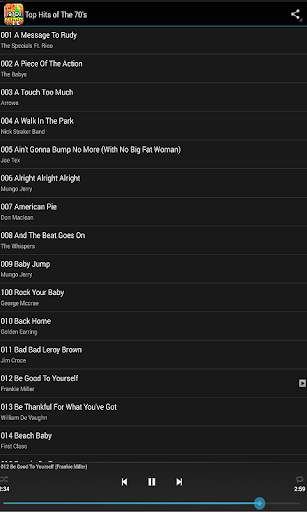 Top Hits of The 70's screenshot 1