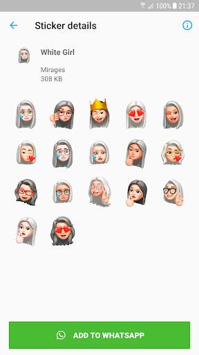 Nuevas Pegatinas Emojis - WAStickerApps screenshot 2