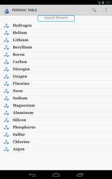 Chemistry Elements screenshot 3