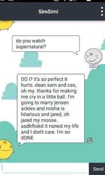 Chatting Tips Sim-simi screenshot 2