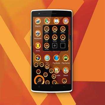 Next Launcher 3D Theme Flat O screenshot 4