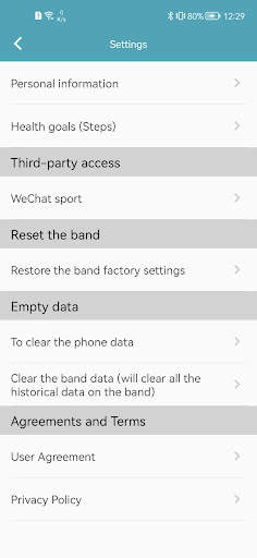 Wearfit screenshot 6