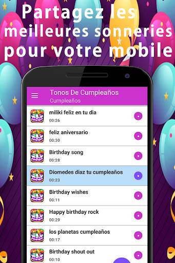 sonnerie joyeux anniversaire screenshot 5