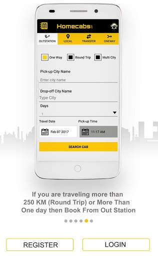 Home Cabs: Taxi Cab Service screenshot 11