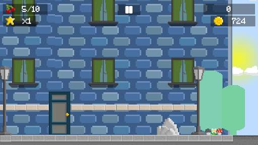 Pixel World: The Escape (2D Runner) screenshot 2