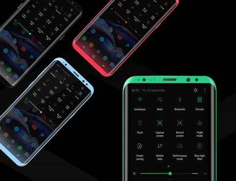 Black Panel // Samsung mod screenshot 2