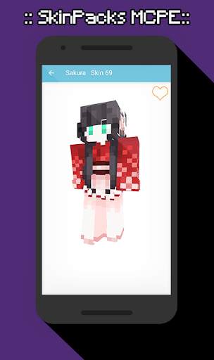 SkinPacks Sakura for Minecraft screenshot 4